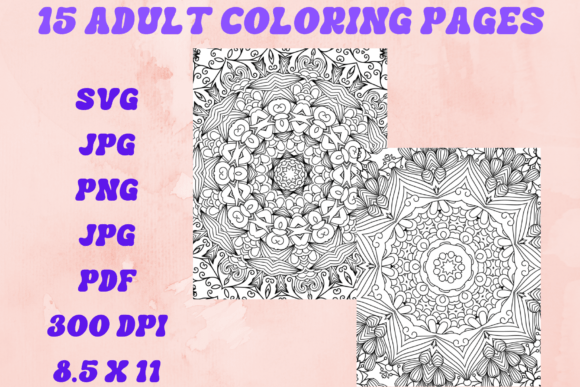 15 Coloring Page Bundle: A Designer's Review