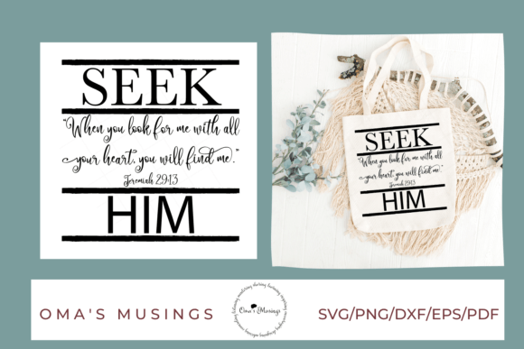 Christian SVG - Jeremiah 29 13 Review