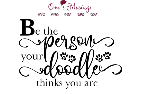 Doodle SVG - Goldendoodle Graphics for Crafts