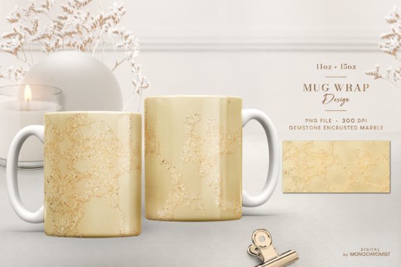 Gold Marble Orange Glow Graphics & Print Templates