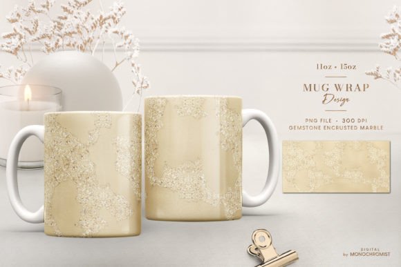 Gold Marble Shimmer Graphics & Print Templates