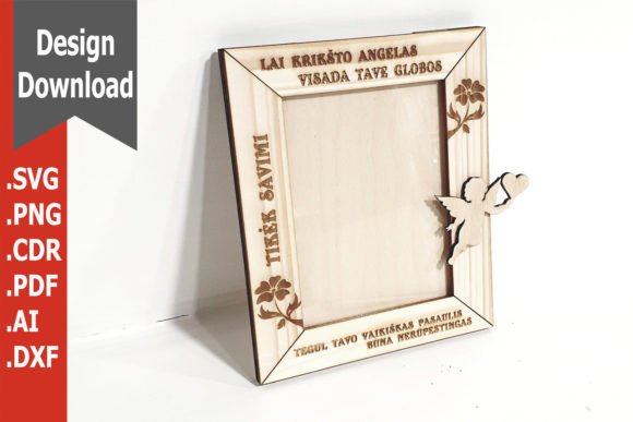 Laser Cut Baby Frame for Christening Review