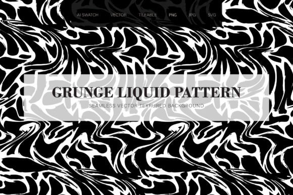 Liquid Seamless Pattern: Graphics & Patterns Review