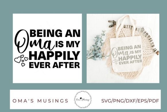 Oma SVG Graphics for Crafts and Design