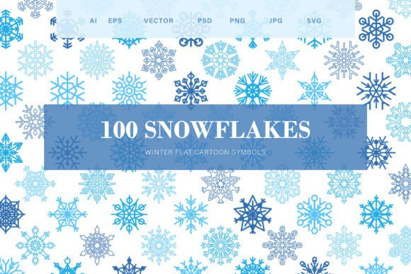 Snowflake Symbols Set: Graphics & Icons Review