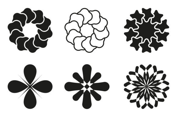 Trendy Brutalist Geometric Logos & Graphics Review