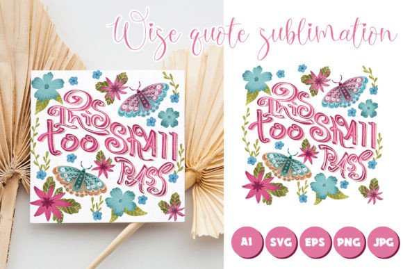 Wisdom Quote Sublimation Clipart: Graphics & Crafts